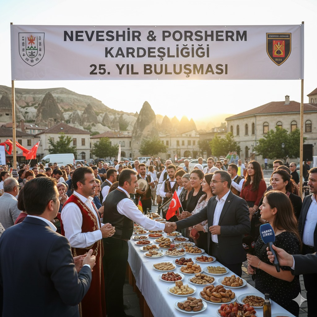 Nevşehir ve Pforzheim kardeşliğinde 25. yıl buluşması