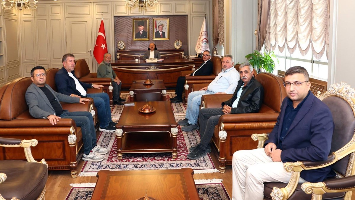 Adıyaman Basın Kartı Sahipleri Derneği, Vali Osman Varol ile bir araya geldi