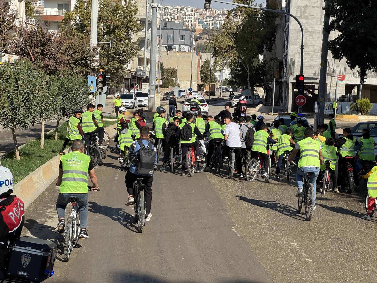 Adıyaman'da "Bağımsızlık için pedalları çeviriyoruz" etkinliği düzenlendi