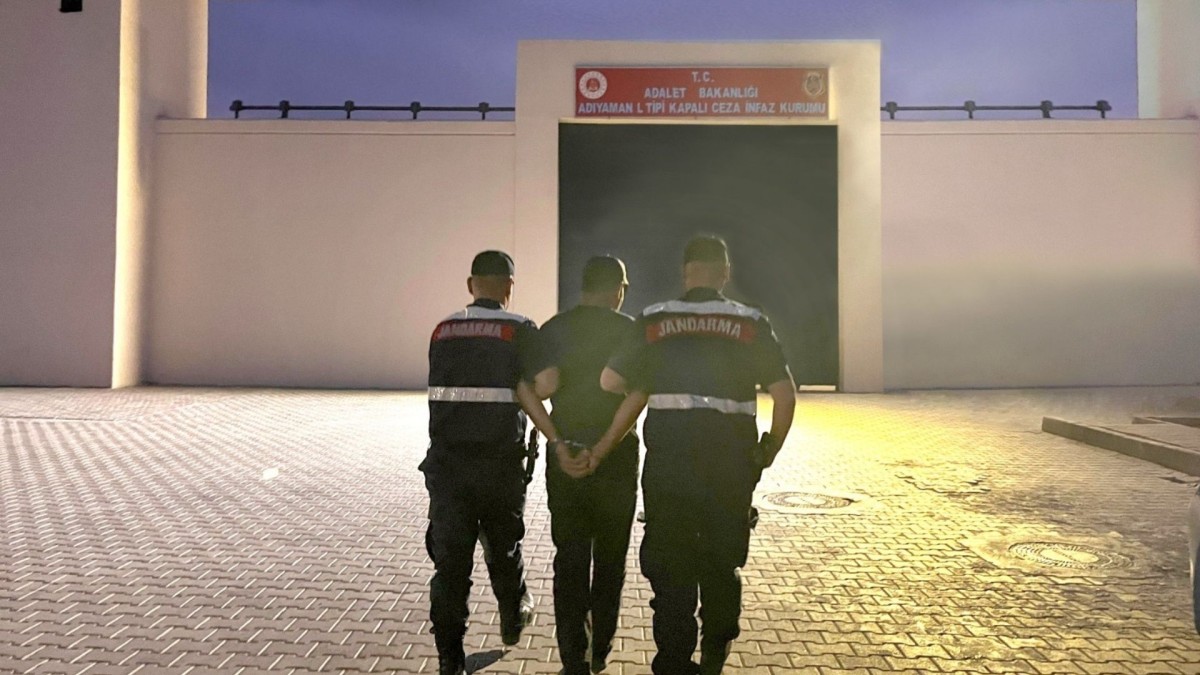 Adıyaman’da, kesinleşmiş hapis cezası ile aranan şahıs yakalandı
