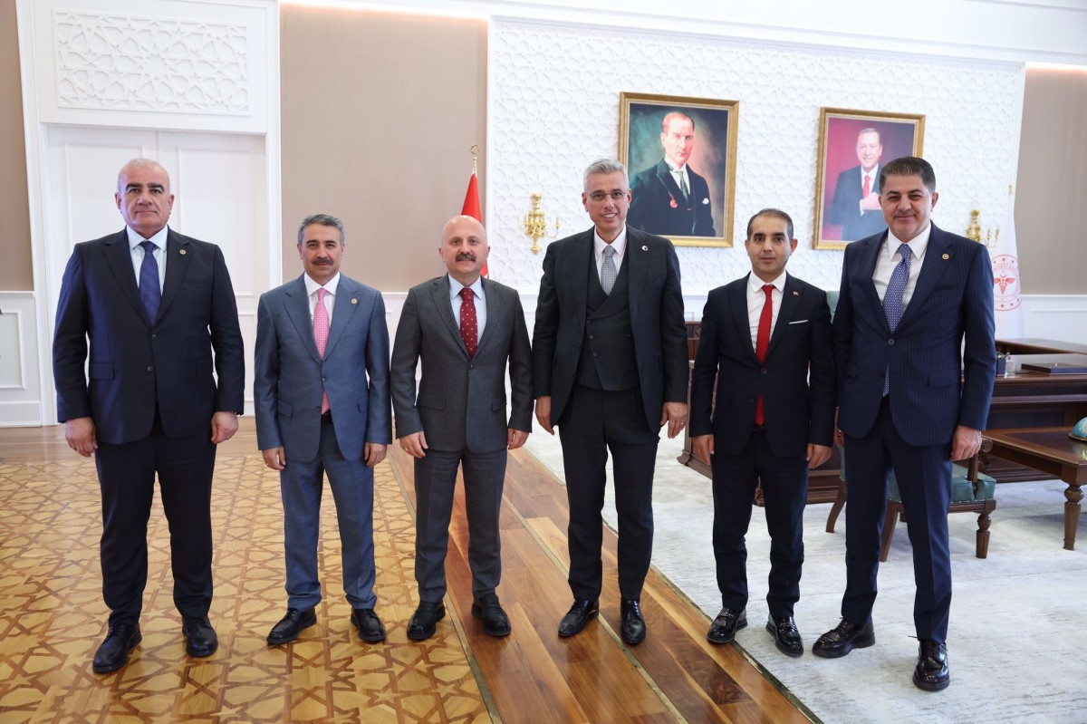 Adıyaman heyetinden Sağlık Bakanı Memişoğlu’na ziyaret