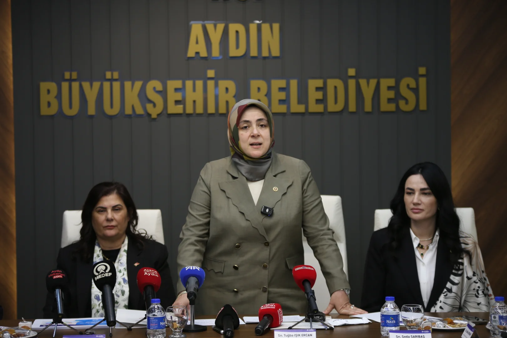 AK Parti Genel Merkez Kadın Kolları Başkanı Ercan, Aydın'da konuştu