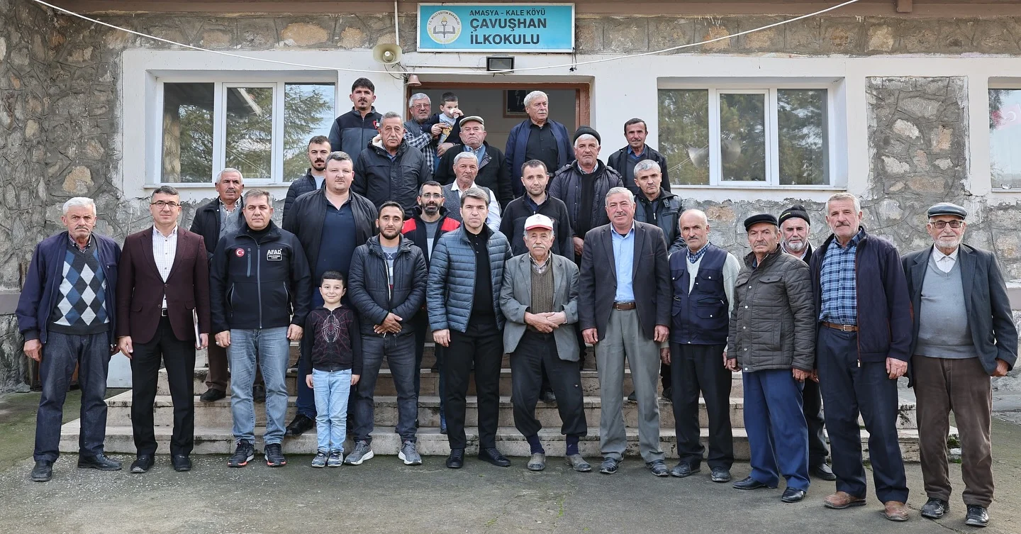 Amasya'da evi yanan yaşlı çifte el birliğiyle ev yapılacak