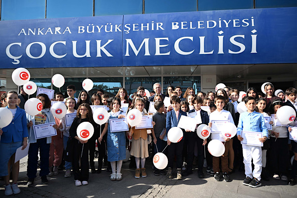Ankara Çocuk Meclisi 30. dönem mazbata töreni gerçekleşti