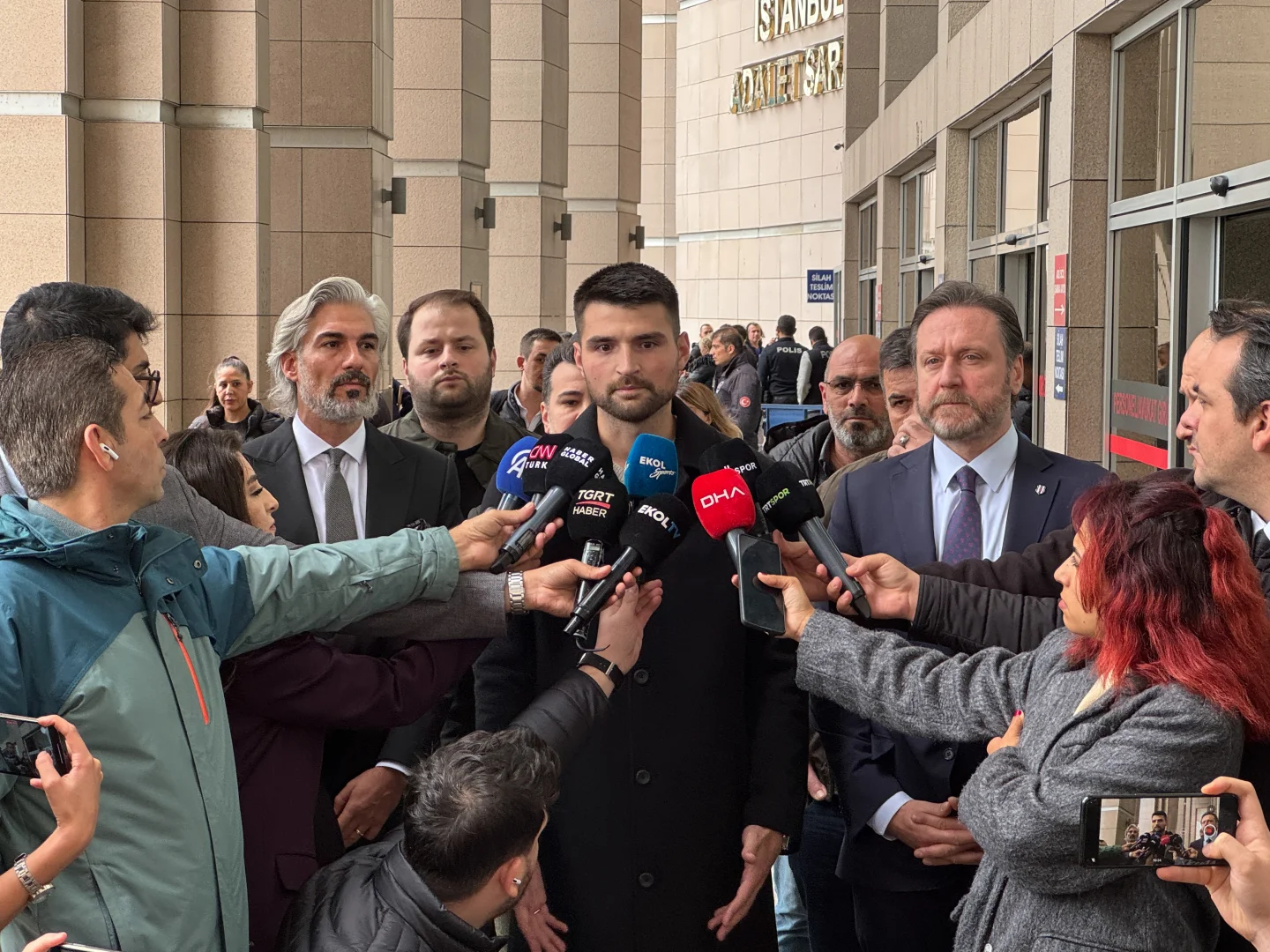 Bahis soruşturması kapsamında PFDK'ye sevk edilen Ersin Destanoğlu adliyede