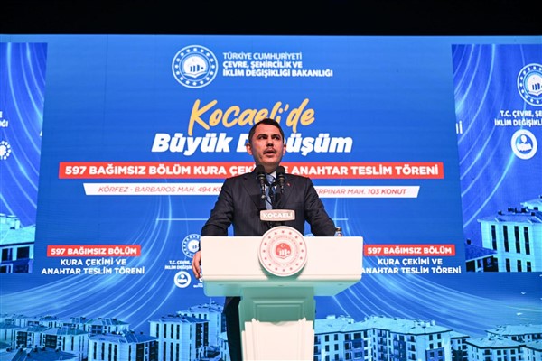 Bakan Kurum: Hatay’ımızın yeni simgesi hayırlı olsun