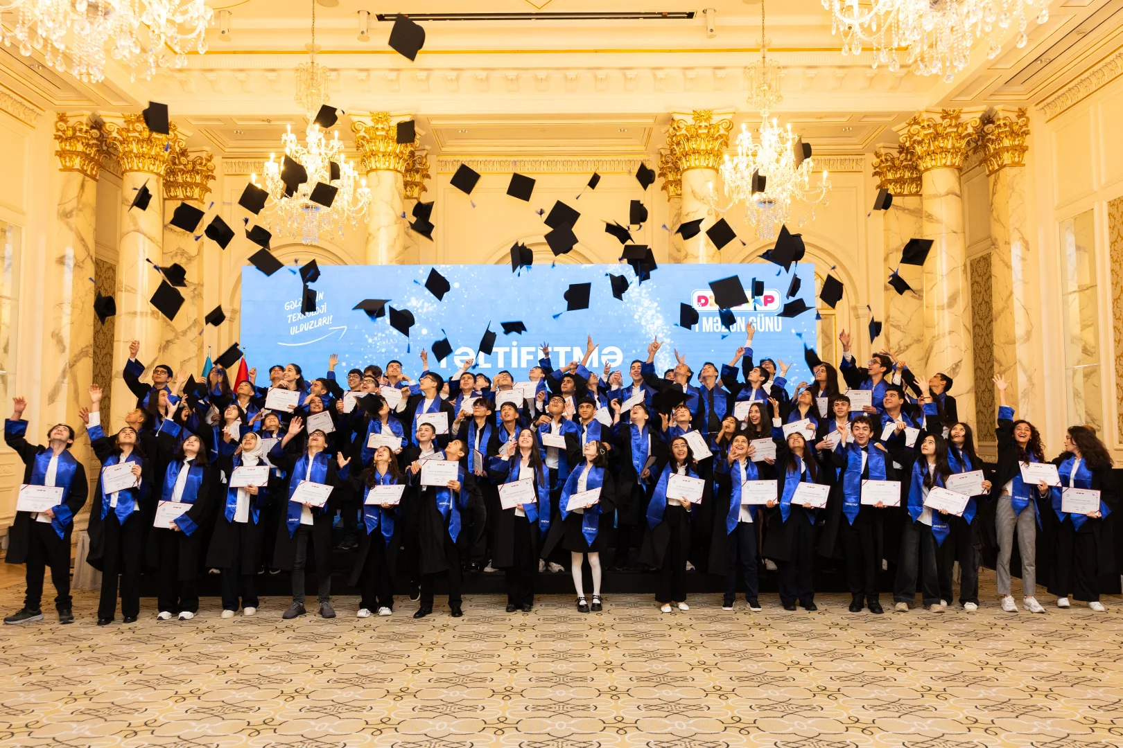 Bakü Deneyap Teknoloji Atölyeleri ilk mezunlarını verdi