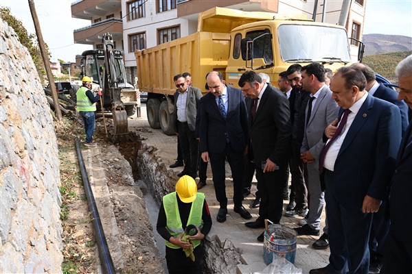 Başkan Altay, Hadim'de ziyaretler gerçekleştirdi