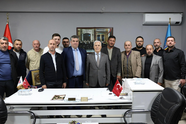 Başkan Bozbey, Gürsu Şoförler Odası’nı ziyaret etti