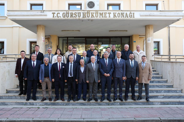 Başkan Bozbey, Gürsu'yu ziyaret etti