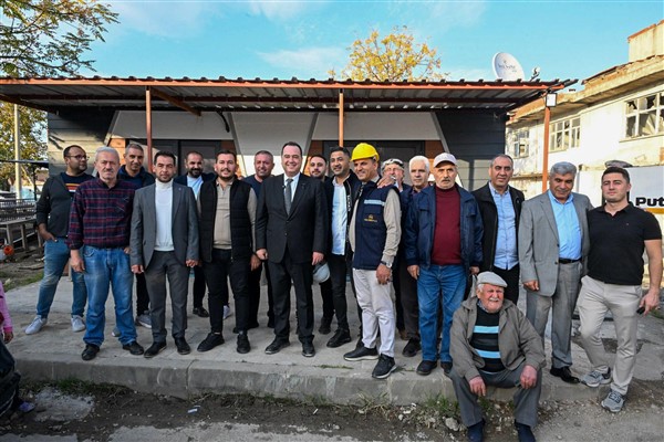 Başkan Dutlulu, vatandaşlarla buluştu