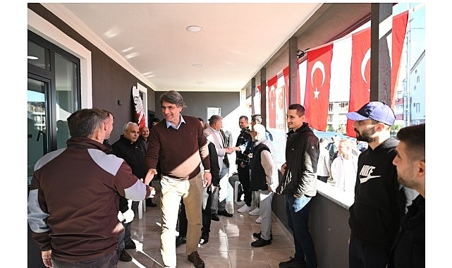 Başkan Kocaman’dan Kartepe Ağasar Kültür Yaşatma ve Yardımlaşma Derneği’ne Ziyaret