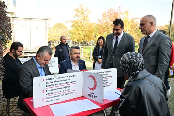 Başkan Yılmaz: Kan acil değil, sürekli bir ihtiyaçtır