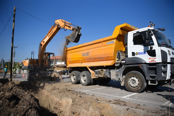 BASKİ, Atköy Mahallesi'nde içme suyu hattının yapımını tamamladı
