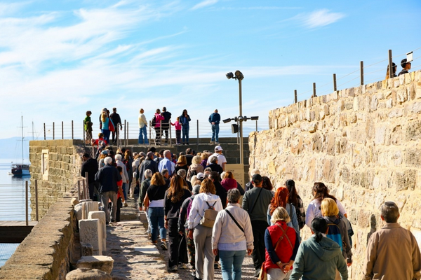 Bodrum'da kültür yürüyüşü gerçekleştirildi