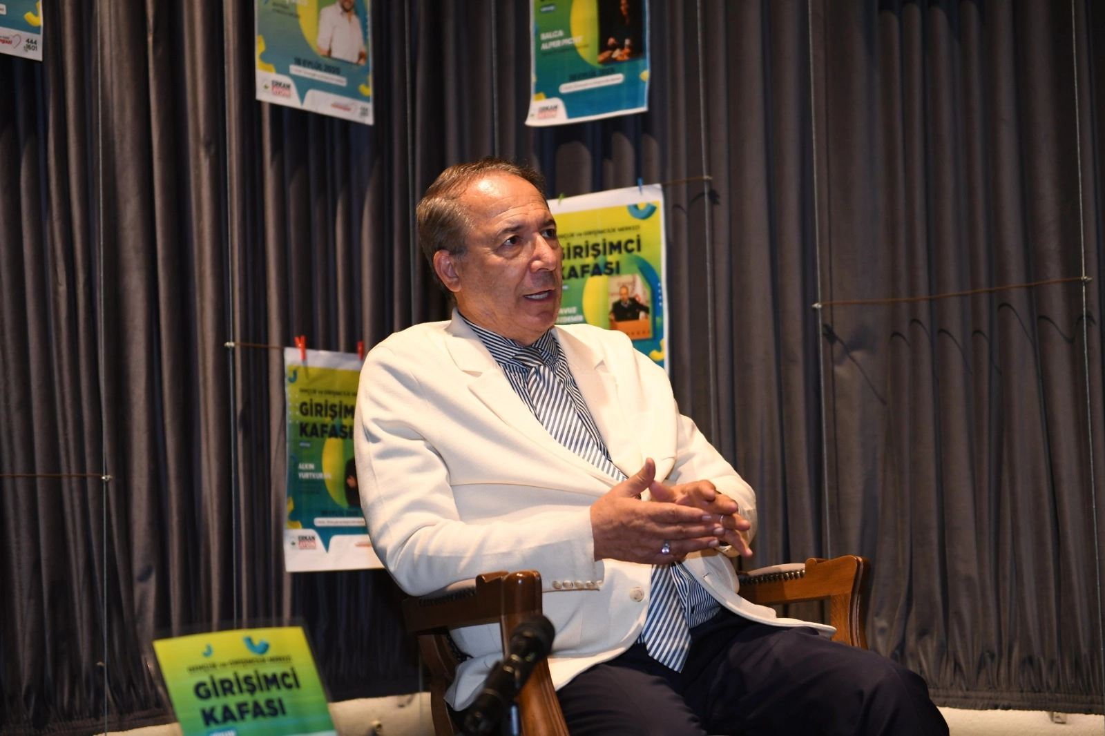 Bursalı iş insanı Osman İğrek'ten Osmangazili girişimcilere tecrübe paylaştı