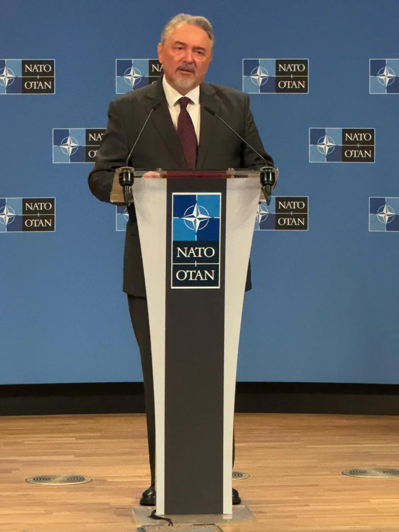 Büyük Önder Atatürk, ebediyete intikalinin 87. yılında NATO'da anıldı