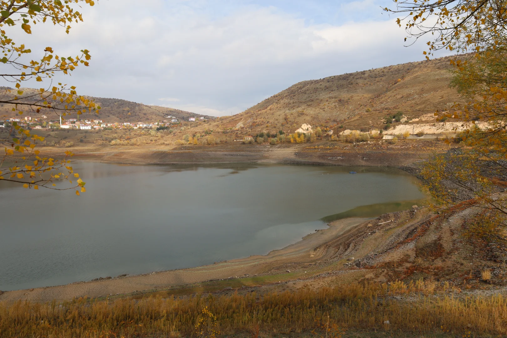 Çankırı'da içme suyunu karşılayan Güldürcek Barajı'nda su seviyesi yüzde 17,25'e düştü