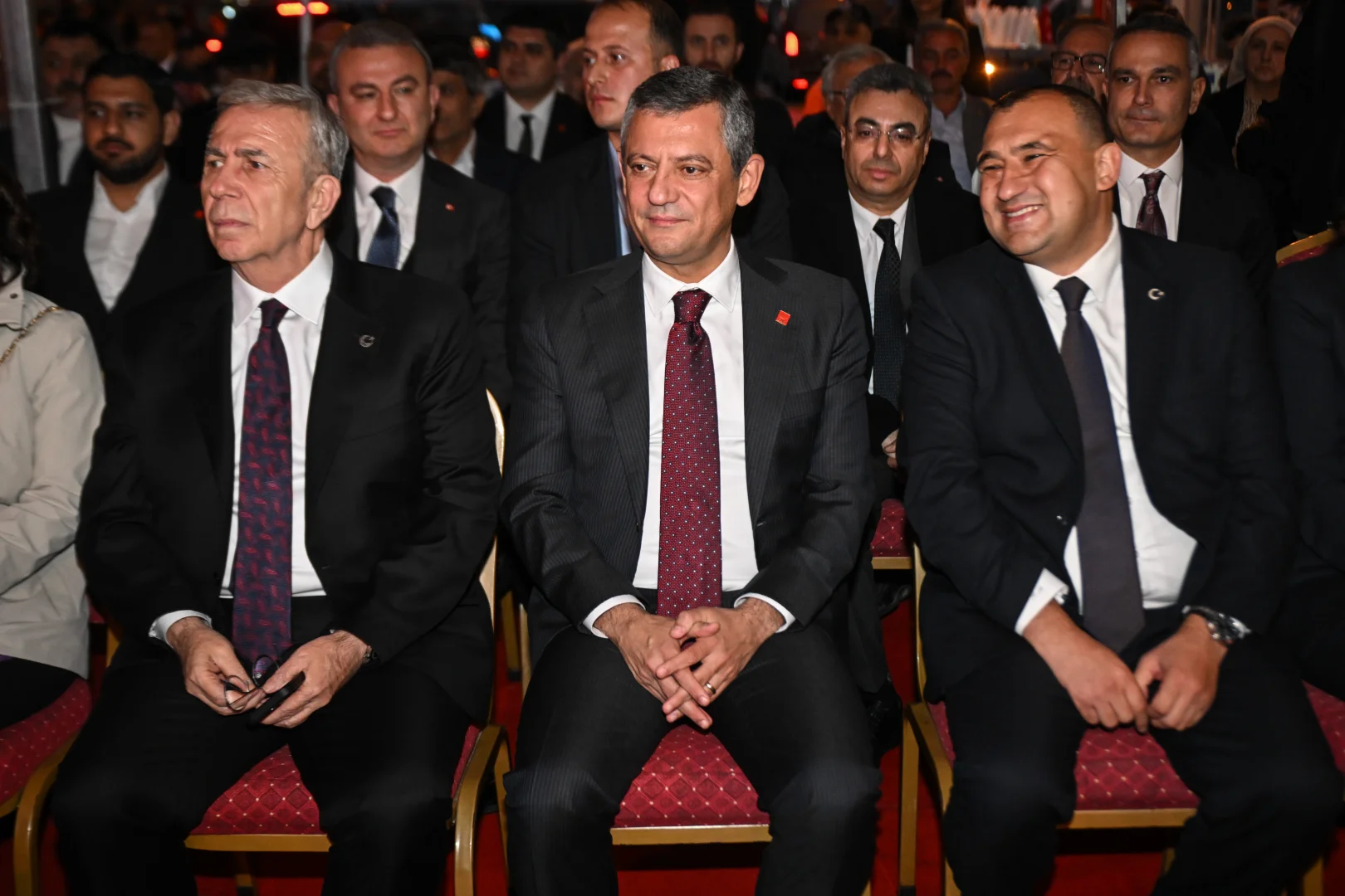 CHP Genel Başkanı Özel, Elmadağ'da açılış ve temel atma töreninde konuştu: