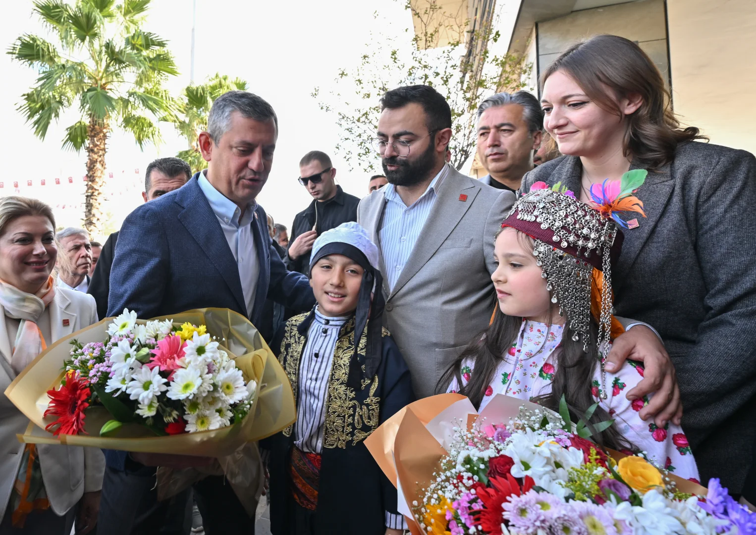 CHP Genel Başkanı Özel, Kilis'te