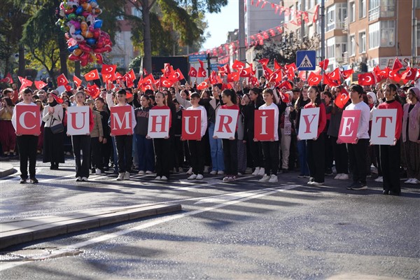 Çorlu'da 29 Ekim Cumhuriyet Bayramı kutlandı