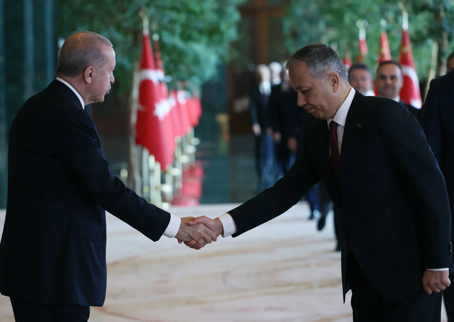 Cumhurbaşkanı Erdoğan, 29 Ekim Cumhuriyet Bayramı tebriklerini kabul etti