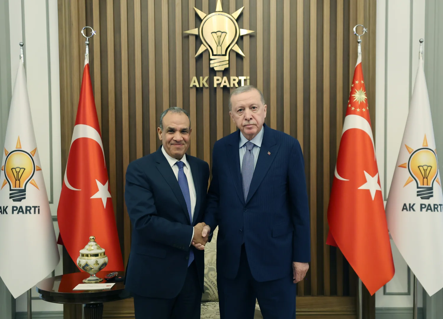 Cumhurbaşkanı Erdoğan'ın kabulü