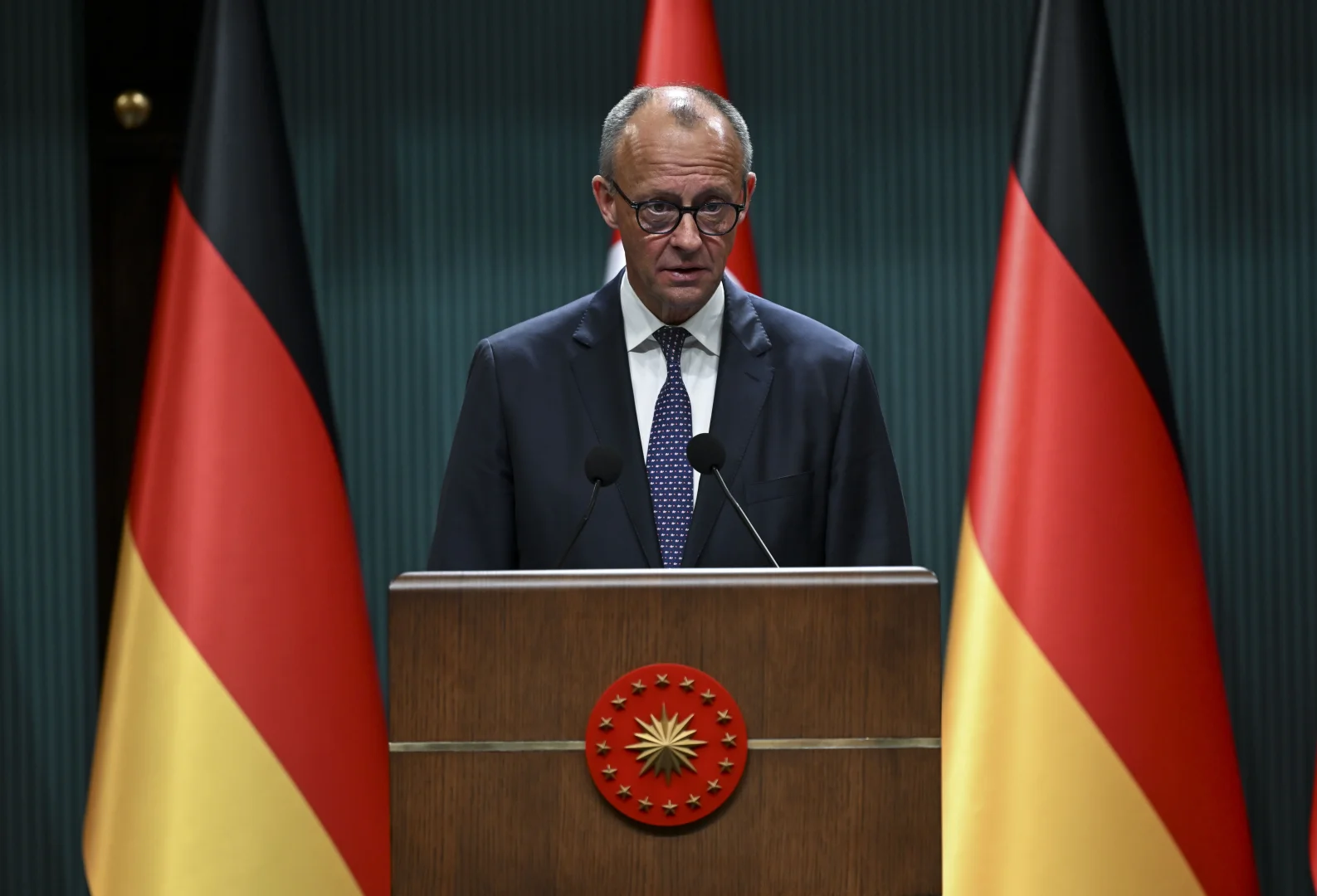 Cumhurbaşkanı Erdoğan ve Almanya Başbakanı Merz, ortak basın toplantısı düzenledi