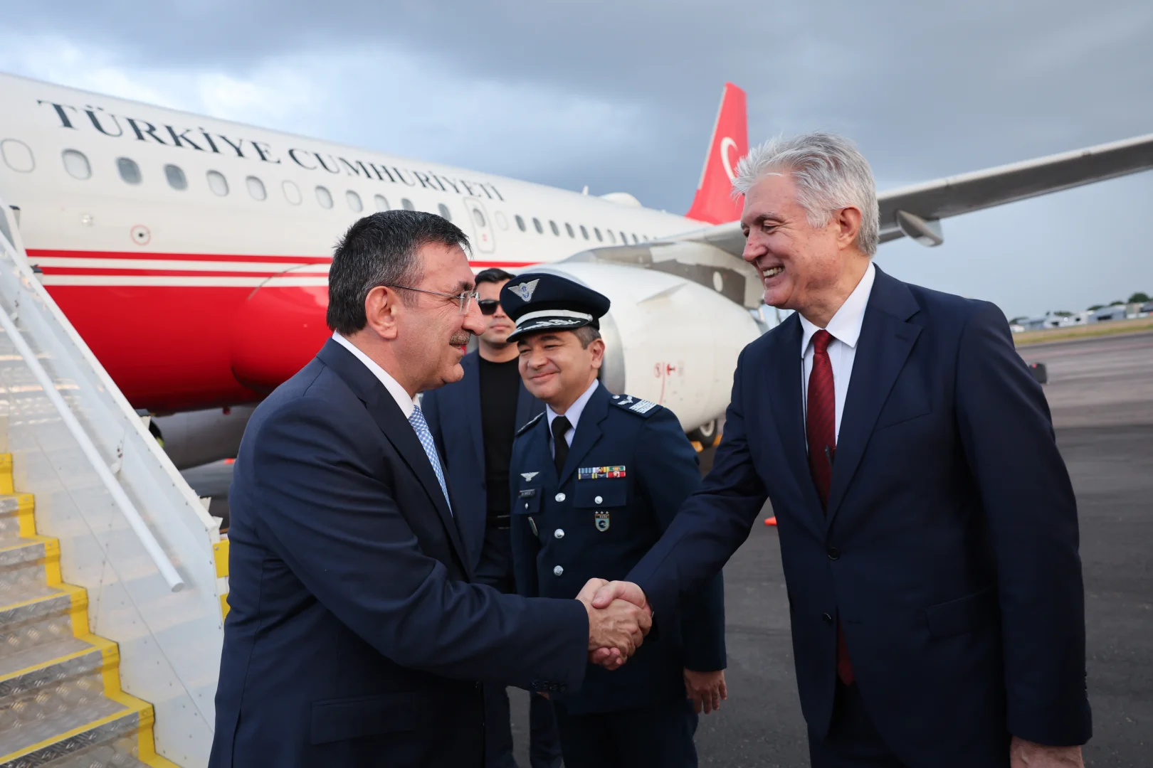 Cumhurbaşkanı Yardımcısı Yılmaz Brezilya'ya geldi