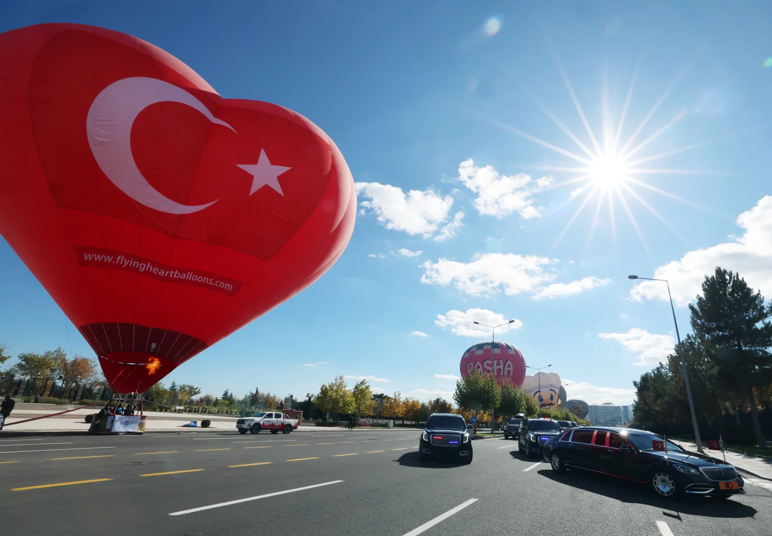Cumhurbaşkanlığı Külliyesi'nde 29 Ekim Cumhuriyet Bayramı kutlandı