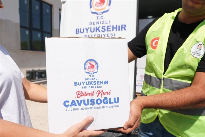 Denizli’de online gıda kolisi uygulaması başladı