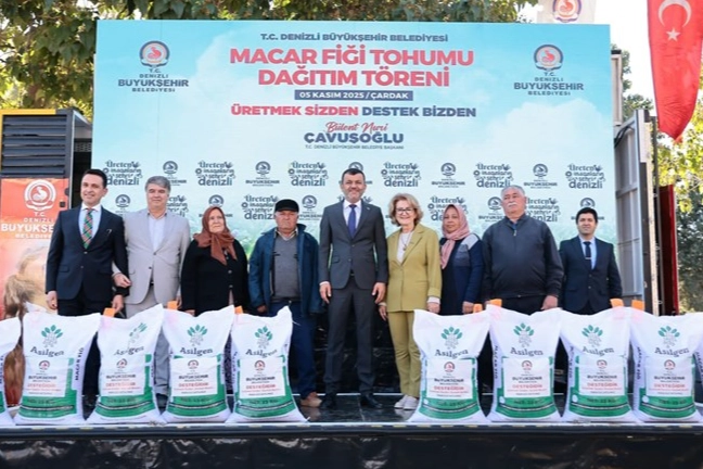 Denizli’de üreticiye 44 tonluk tohum desteği