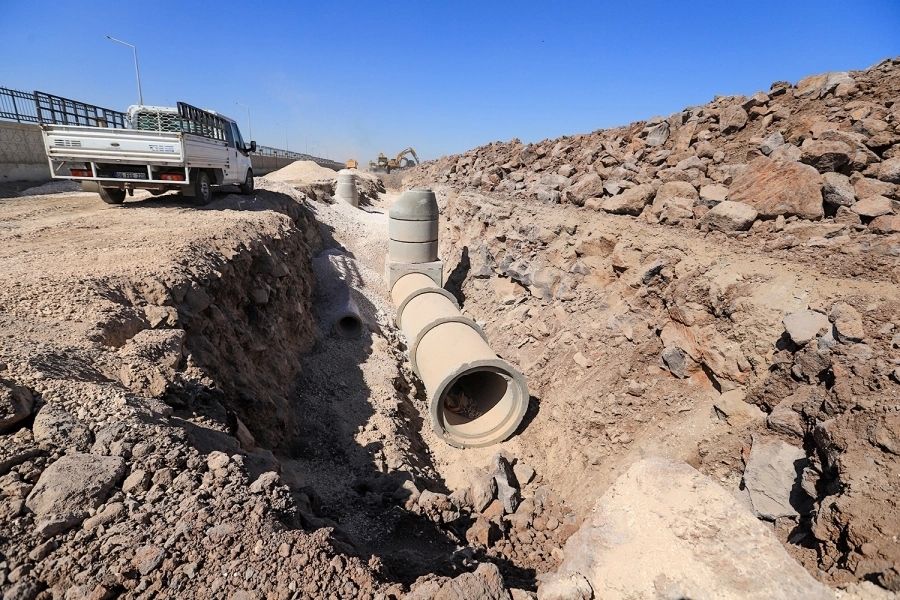 DİSKİ, Şehir Hastanesinin altyapı ağını inşa ediyor
