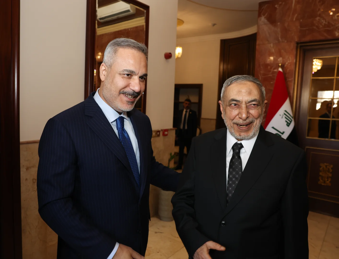 Dışişleri Bakanı Fidan - Irak Temsilciler Meclisi Başkanı Meşhedani