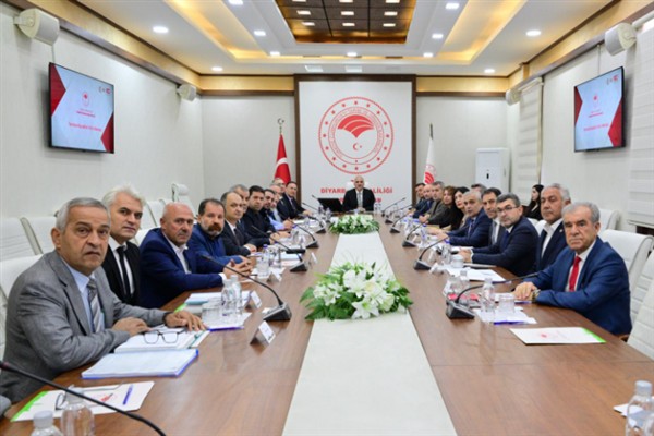 Diyarbakır'da Tarımsal Kuraklık İl Kriz Merkezi Toplantısı yapıldı