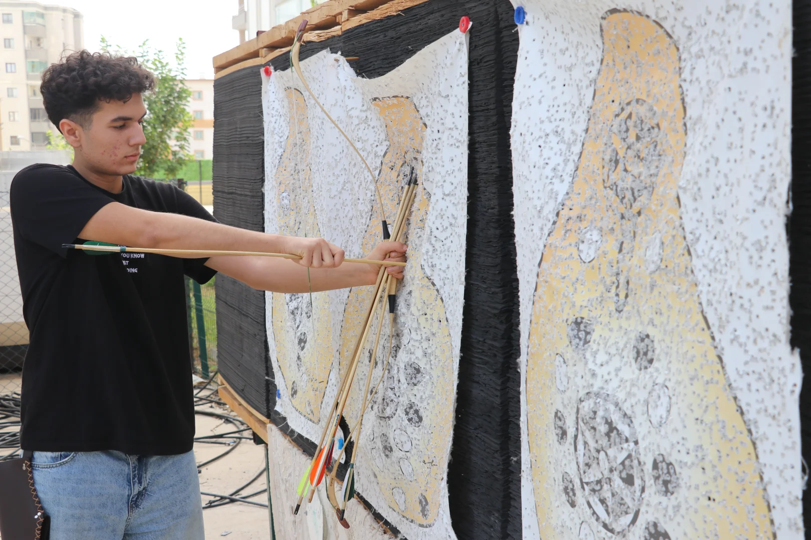 Dizilerden görüp merak saldığı okçulukta Türkiye rekoru kırdı