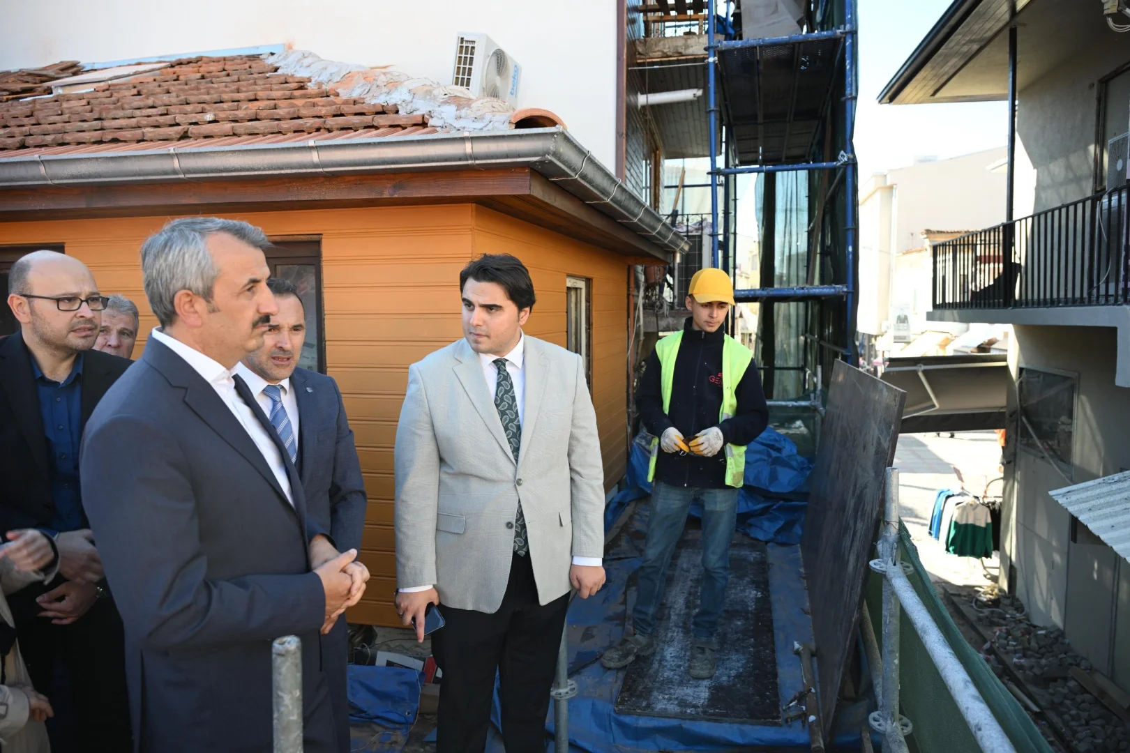 Edirne'de "Dar Çarşı"nın restorasyonu sürüyor