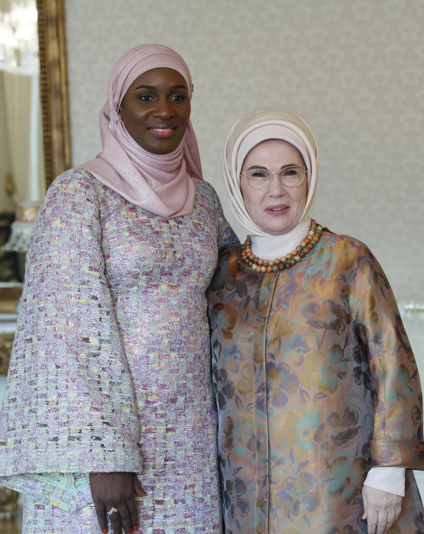 Emine Erdoğan, Senegal Cumhurbaşkanının eşi Faye ile görüştü