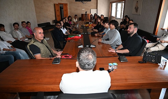 Erasmus öğrencilerinden Kemer Belediyesi’ne ziyaret