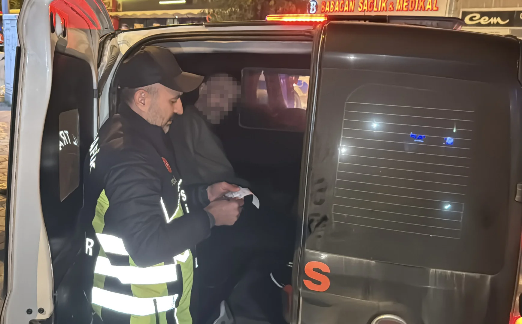 Eskişehir'de polisin "dur" ihtarına uymayıp kaçarken kaza yapan sürücü yakalandı