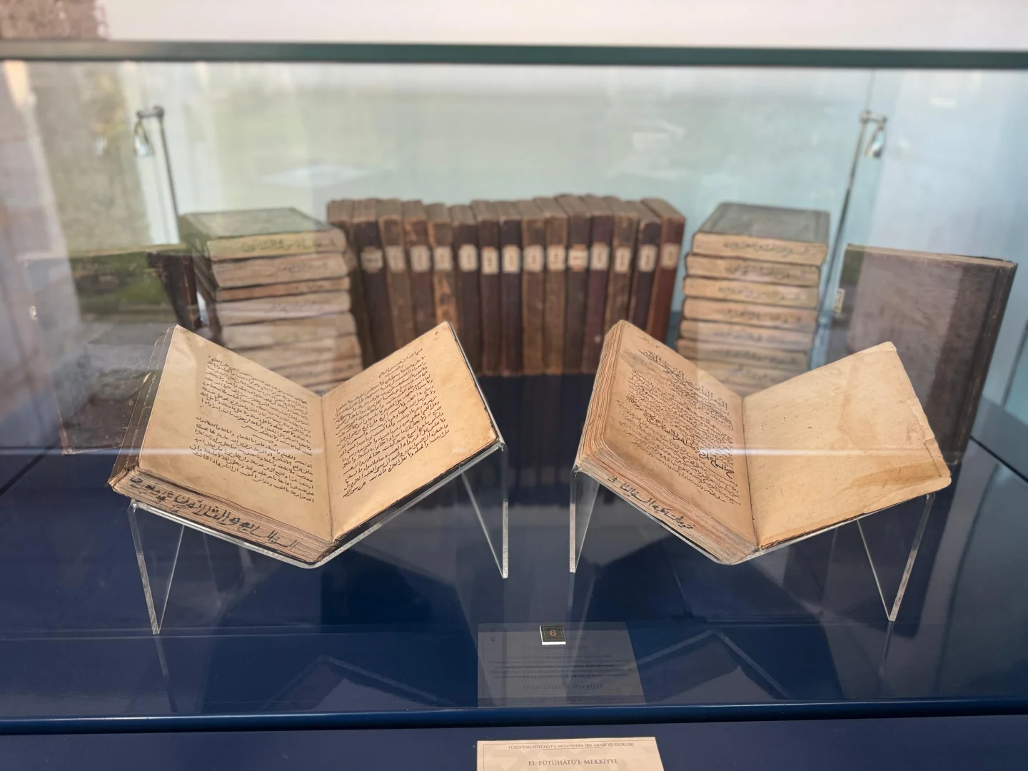 "Füsus'tan Fütuhat'a Muhyiddin İbnü'l-Arabi ve Eserleri Sergisi" açıldı