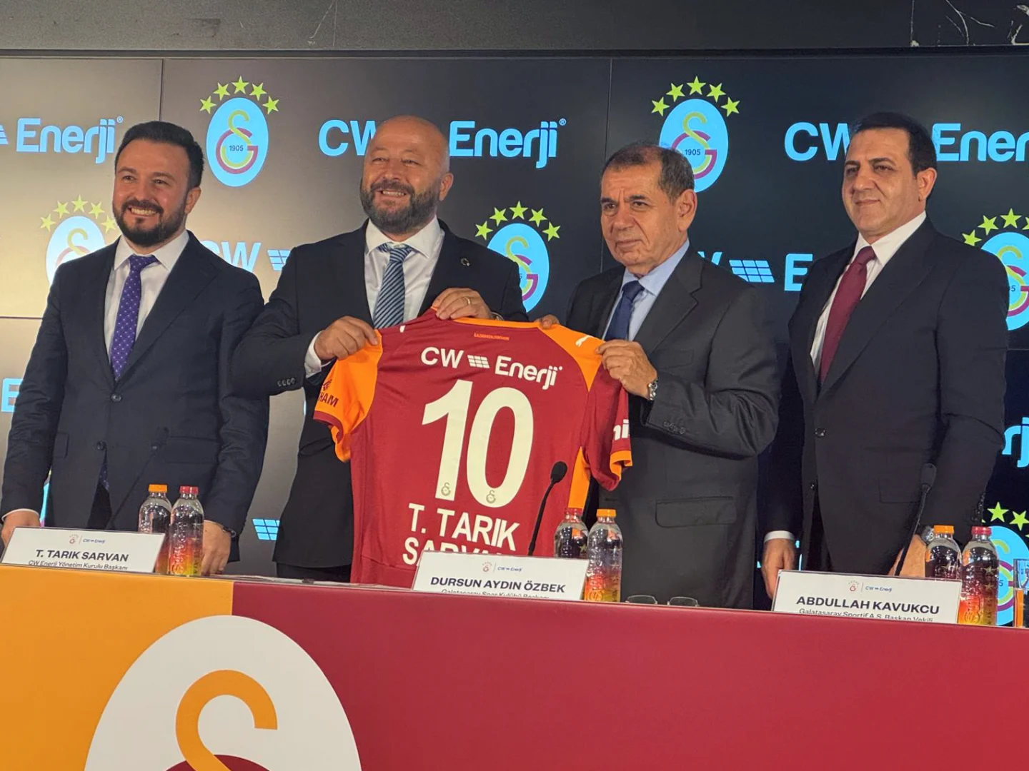 Galatasaray, CW Enerji ile sponsorluk anlaşması imzaladı