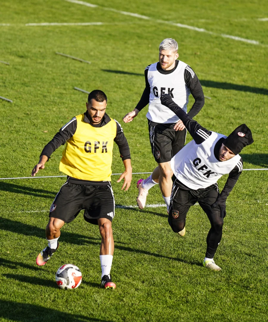 Gaziantep FK, Fenerbahçe maçının hazırlıklarını sürdürdü