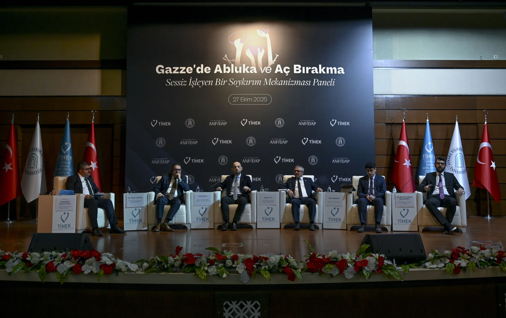 Gazze'de Abluka ve Aç Bırakma: "Sessiz İşleyen Bir Soykırım Mekanizması" paneli