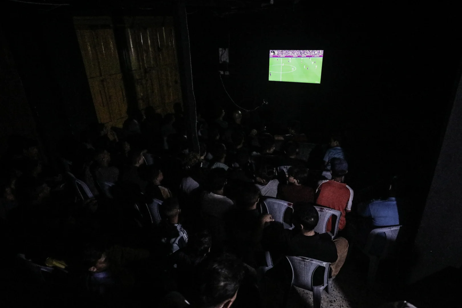 Gazze'de El Clasico maçı heyecanı