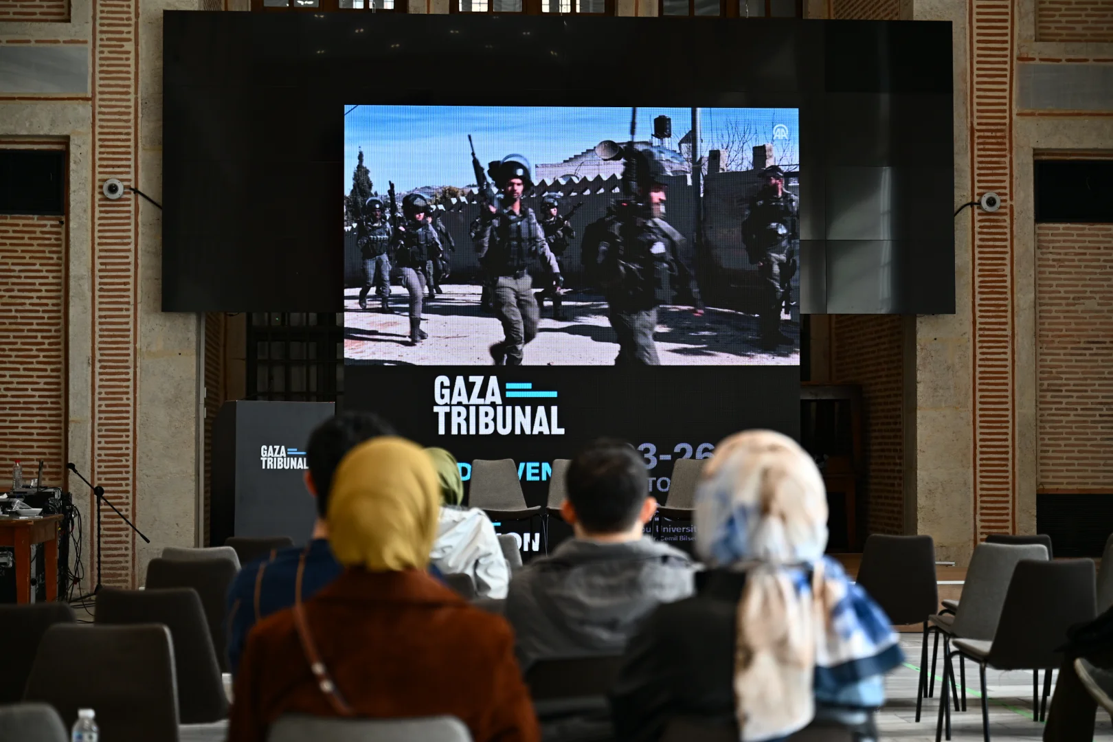 'Gazze Mahkemesi: Nihai Oturum'unda AA'nın 'Kanıt' belgeseli izlendi