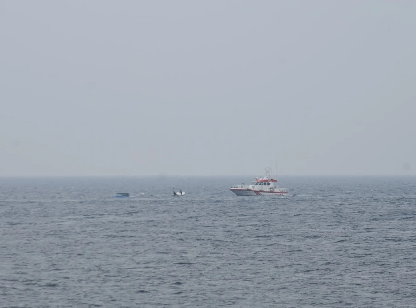 Giresun'da teknenin alabora olması sonucu 1 kişi öldü, 2 kişi kurtarıldı