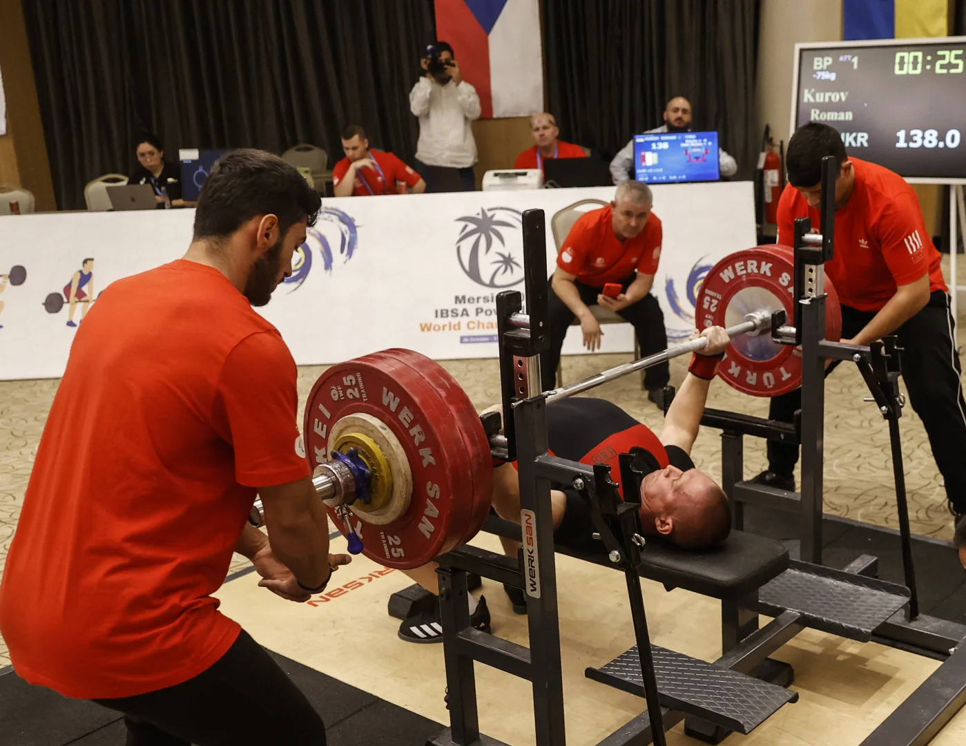 Görme Engelliler Dünya Halter Şampiyonası, Mersin'de başladı
