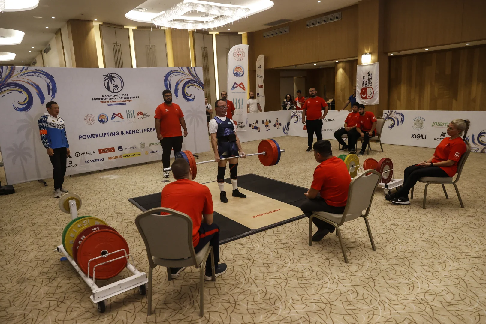 Görme Engelliler Dünya Halter Şampiyonası, Mersin'de sürdü