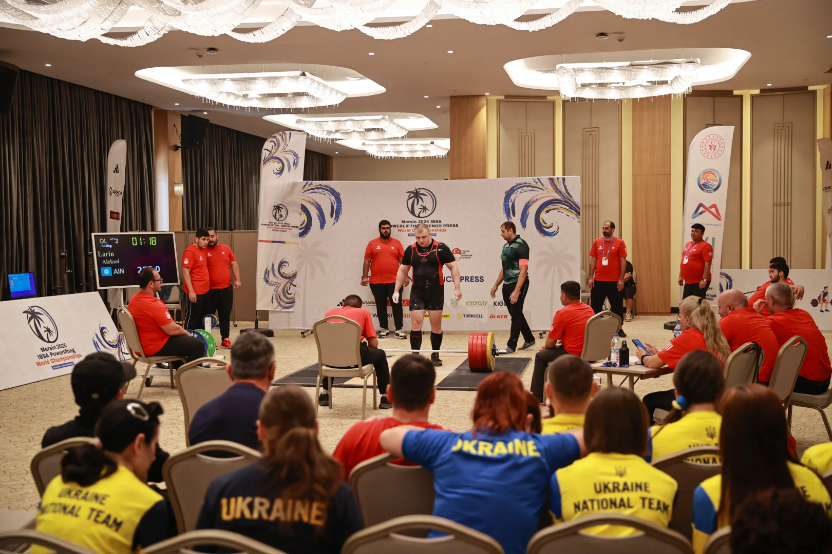 Görme Engelliler Dünya Halter Şampiyonası sona erdi